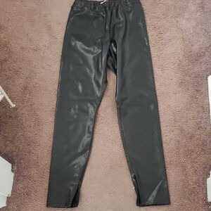 Michael Kors Faux Leather Leggings